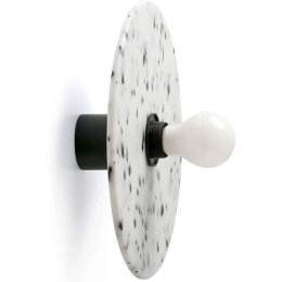 Φωτιστικό Τοίχου Confetti 62173-50 Φ30x7cm 1xE27 15W Black-White Faro Barcelona