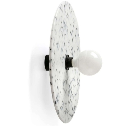 Φωτιστικό Τοίχου Confetti 62173-51 Φ45x7cm 1xE27 15W Black-White Faro Barcelona