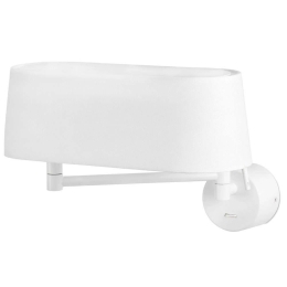 Φωτιστικό Τοίχου-Απλίκα Desliz 28481 52,5x11x23cm Led 800lm 11W 2700K White Faro Barcelona