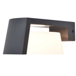 Φωτιστικό Τοίχου Light Moon 5206001118 16x21,7x9,6cm 3000-4000K 1000Lm Dark Grey Lutec