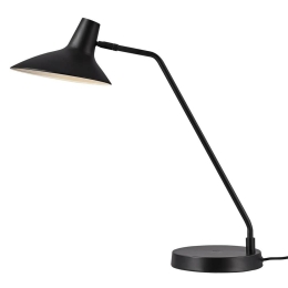 Φωτιστικό Γραφείου Darci 23x54 E14 Black Dftp