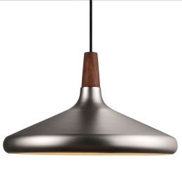 Φωτιστικό Οροφής Κρεμαστό Nori 39 39x27x300cm E27 Brushed Steel Dftp