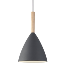 Φωτιστικό Οροφής Κρεμαστό Pure 20 20x35x300cm E27 Grey Dftp
