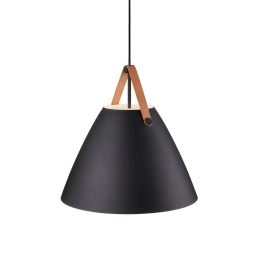 Φωτιστικό Οροφής Strap 48 E27 48x48x300cm Black Dftp