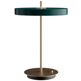 Φωτιστικό Επιτραπέζιο Asteria 2307 Φ31x41,5cm Dim Led 600lm 13W 3000K Green-Brass Umage