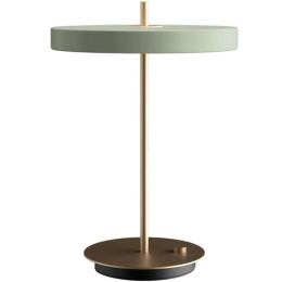 Φωτιστικό Επιτραπέζιο Asteria 2435 Φ31x41,5cm Dim Led 600lm 13W 3000K Olive-Brass Umage