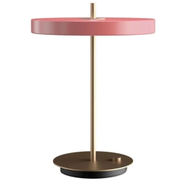 Φωτιστικό Επιτραπέζιο Asteria 2436 Φ31x41,5cm Dim Led 600lm 13W 3000K Rose-Brass Umage