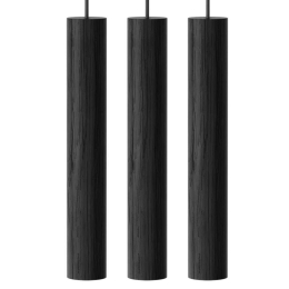 Φωτιστικό Οροφής Chimes Cluster 2232 Φ3,4x22cm 3xLed 220lm 2W 3000K Black Oak Umage