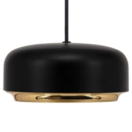 Φωτιστικό Οροφής Hazel 2441 Φ22x9,5cm Led 600lm 12W 3000K Black Umage