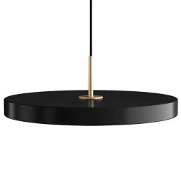 Φωτιστικό Οροφής Asteria 2182 43x14cm Led 1300lm 16W 3000K Black-Brass Umage