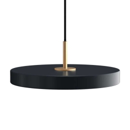 Φωτιστικό Οροφής Asteria 2207 31x10,5cm Led 1200lm 14W 3000K Anthracite-Brass Umage