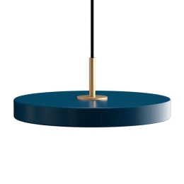 Φωτιστικό Οροφής Asteria 2209 31x10,5cm Led 1200lm 14W 3000K Petrol-Brass Umage