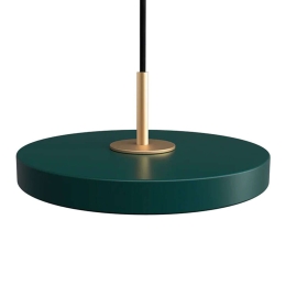 Φωτιστικό Οροφής Asteria Micro 2405 15x5,7cm Led 370lm 12W 3000K Green-Brass Umage