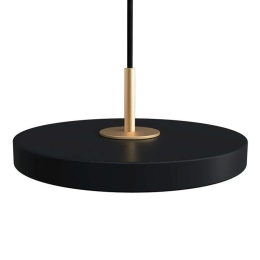 Φωτιστικό Οροφής Asteria Micro 2518 15x5,7cm Led 370lm 12W 3000K Black-Brass Umage