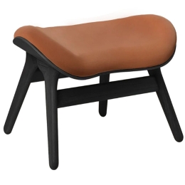 Σκαμπό Ottoman Dunes 5105C5573-DS21002-NS 63x50x43cm Black Oak-Rust Umage