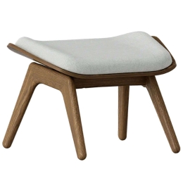 Σκαμπό The Reader Ottoman 5588NC705-03 60x46x42cm Dark Oak-Light Grey Umage