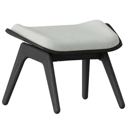 Σκαμπό The Reader Ottoman 5116NC705-03 60x46x42cm Black Oak-Light Grey Umage