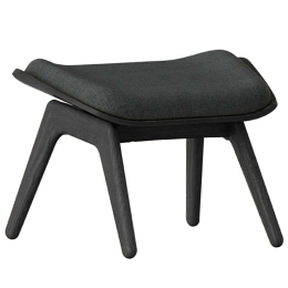 Σκαμπό The Reader Ottoman 5116NC705-04 60x46x42cm Black Oak-Dark Grey Umage