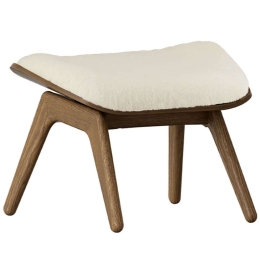 Σκαμπό The Reader Teddy Bear Ottoman 5588NC5583-6N 60x46x42cm Dark Oak-White Umage