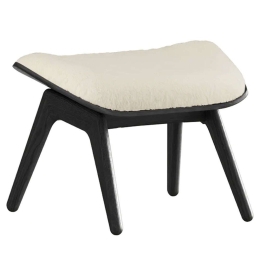 Σκαμπό The Reader Teddy Bear Ottoman 60x46x42cm Black Oak-White Umage