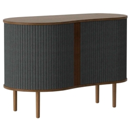 Μπουφές Audacious Horizons S 5800C706-04 100x50x67cm Dark Oak-Dark Grey Umage Polyester,Wood