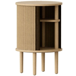 Τραπεζάκι Βοηθητικό Audacious Horizons S 5603C708-01 Φ38x59,3cm Oak-Sugar Umage