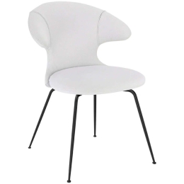 Καρέκλα Τραπεζαρίας Time Flies Horizons S 590-03C5901-3 57x59x83cm Light Grey-Black Umage Ατσάλι,Polyester