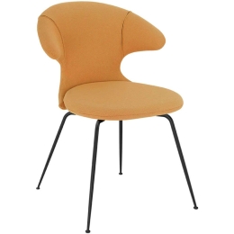 Καρέκλα Τραπεζαρίας Time Flies Horizons S 590-06C5901-3 57x59x83cm Tangerine-Black Umage Ατσάλι,Polyester