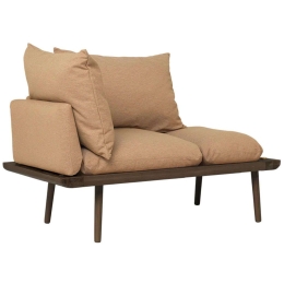 Ανάκλινδρο Lounge Around 5762C723-01 127x74,5x40,3cm Dark Oak-Sugar Umage