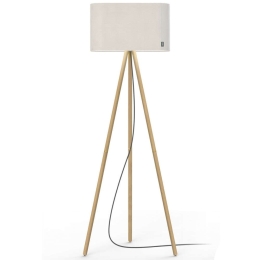 Φωτιστικό Δαπέδου Belmont 10693/10696 64,6x17x158,8cm 2xE26 30W White-Oak Pablo Designs