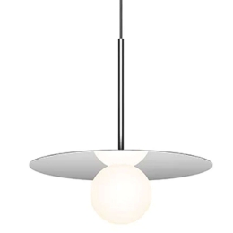 Φωτιστικό Οροφής Bola Disc 12 10670 30,5x10,2cm Dim Led 390lm 6W Chrome Pablo Designs