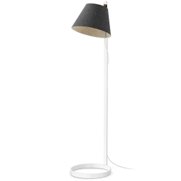 Φωτιστικό Δαπέδου Lana 10237 35,5x140cm Dim Led 350lm 5,5W 3000K Grey Anthracite-White Pablo Designs
