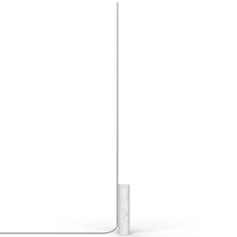 Φωτιστικό Δαπέδου T.O 10761/10763 7,5x160cm Dim Led 750lm 10W 3000K Marble White-Chrome Pablo Designs
