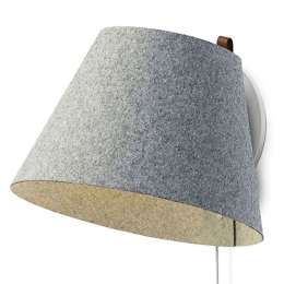 Φωτιστικό Τοίχου - Απλίκα Lana LG 10267 33x33x18cm Dim Led 350lm 5,5W 3000K Stone-Grey Pablo Designs
