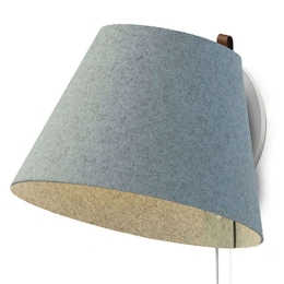 Φωτιστικό Τοίχου - Απλίκα Lana LG 10269 33x33x18cm Dim Led 350lm 5,5W 3000K Blue-Grey Pablo Designs