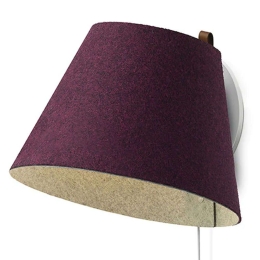 Φωτιστικό Τοίχου - Απλίκα Lana LG 10271 33x33x18cm Dim Led 350lm 5,5W 3000K Plum-Grey Pablo Designs