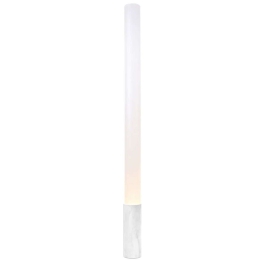 Φωτιστικό Δαπέδου Elise 80 10537 13x203cm Dim E26 1380lm 70W 3000K Marble White Pablo Designs