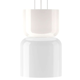 Φωτιστικό Οροφής Totem Shades A/B 10832/10834/10835 38x61cm Dim Led 1800lm 18W White Pablo Designs