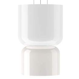 Φωτιστικό Οροφής Totem Shades B/A 10832/10835/10834 38x61cm Dim Led 1800lm 18W White Pablo Designs