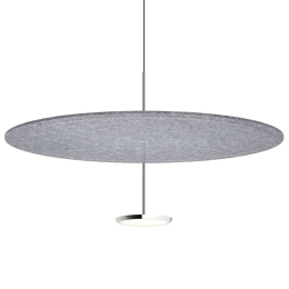 Φωτιστικό Οροφής Sky Sound 32 10570/10581 81x44,4cm Led 1250lm 18W Aluminium-Grey Pablo Designs