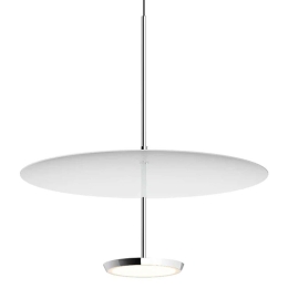 Φωτιστικό Οροφής Sky Dome 18 10570/10572 46x44,4cm Led 1250lm 18W Aluminium-White Pablo Designs