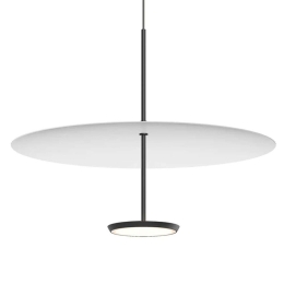 Φωτιστικό Οροφής Sky Dome 24 10570/10574 61x44,4cm Led 1250lm 18W Black-White Pablo Designs