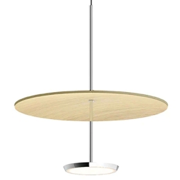 Φωτιστικό Οροφής Sky Dome 18 10570/10583 46x44,4cm Led 1250lm 18W Aluminium-Oak Pablo Designs