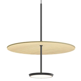 Φωτιστικό Οροφής Sky Dome 18 10570/10583 46x44,4cm Led 1250lm 18W Black-Oak Pablo Designs