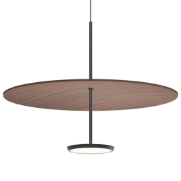 Φωτιστικό Οροφής Sky Dome 24 10570/10586 61x44,4cm Led 1250lm 18W Black-Walnut Pablo Designs