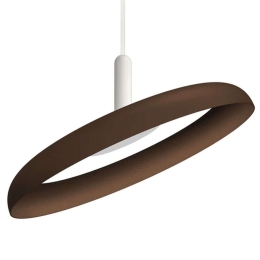Φωτιστικό Οροφής Nivél 15 10784 38x14cm Dim Led 500lm 10,5W 2700K Brown-White Pablo Designs
