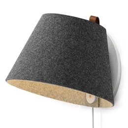 Φωτιστικό Τοίχου - Απλίκα Lana Mini 10511 20,3x20,3x18cm Dim Led 350lm 5,5W 3000K Anthracite-Grey Pablo Designs