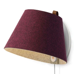 Φωτιστικό Τοίχου - Απλίκα Lana Mini 10514 20,3x20,3x18cm Dim Led 350lm 5,5W 3000K Plum-Grey Pablo Designs