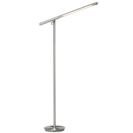 Φωτιστικό Δαπέδου Brazo 10111 67x21,5x122/141cm Dim Led 450lm 9W 3000K Silver Pablo Designs