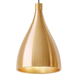 Φωτιστικό Οροφής Swell XL Single N 10591 30x51cm Dim E26 1050lm 13W 3000K Brass Pablo Designs